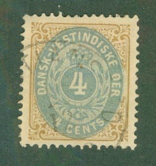 DANISH WEST INDIES 7 USED CV $22.50 BIN $7.00