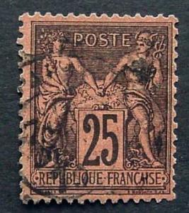 France, Scott 100, used