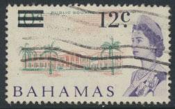 Bahamas  SG 281 SC# 238 Used  OPT Decimal Currency 1966