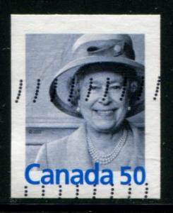 2075 Canada 50c Queen Elizabeth II, used