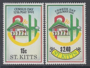 St Kitts 316-317 MNH VF