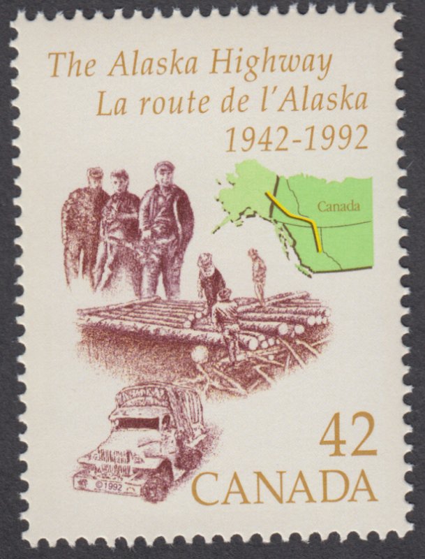 Canada - #1413 The Alaska Highway - MNH