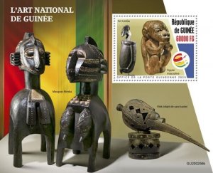 Guinea - 2020 National Art of Guinea - Stamp Souvenir Sheet - GU200256b