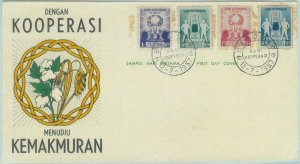 84679 - INDONESIA - POSTAL HISTORY -  FDC COVER  1957