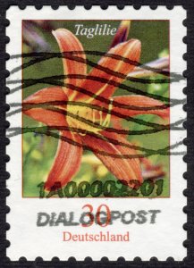 Germany #3132 30c Self-Adhesive Used (Flowers - Taglilie)
