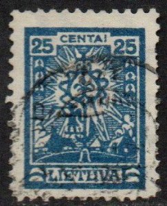 Lithuania Sc #202 Used