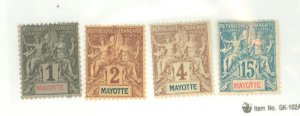 Mayotte #41-49  Single