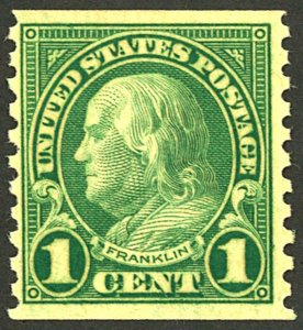 U.S. #597 MINT OG NH 