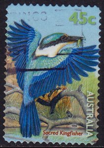 Australia - 1999 - Scott #1793 - used - Bird Sacred Kingfisher