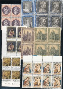 San Marino 1965/81 Religion MNH Blocks (80 Stamps) KRA717