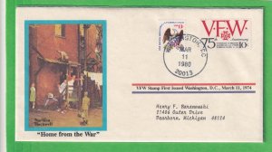 1980 HOME FROM THE WAR NORMAN ROCKWELL COVER