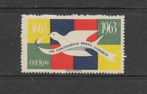 BIRDS - BRAZIL #950 MNH