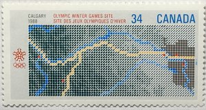 CANADA 1986 #1077 Olympic Winter Games - MNH
