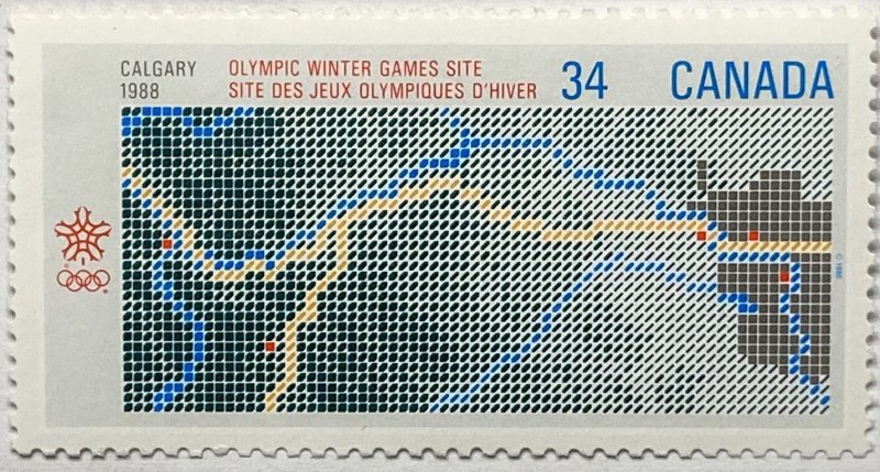 CANADA 1986 #1077 Olympic Winter Games - MNH