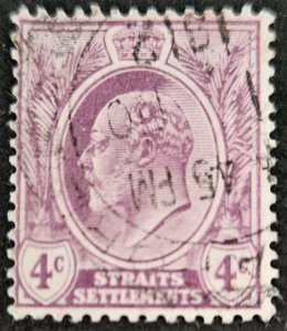 Malaya Straits Settlements 1908 SG155 $c used