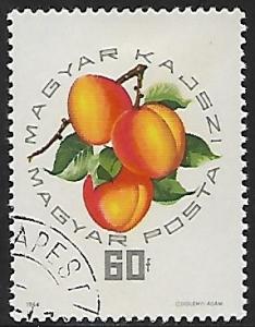 Hungary # 1608 - Peaches - CTO - HR -  (GR16)