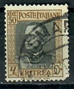 Eritrea #154 Victor Emanuel III used single