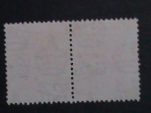 ​HONG KONG-1948 SC#159B-74 YEARS OLD-KING GEORGE VI USED PAIR-VF-FANCY CANCEL