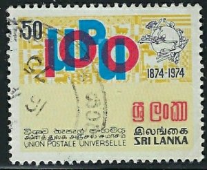 Sri Lanka 490 Used 1974 issue (an1739)