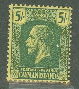 Cayman Islands #62 Unused Single