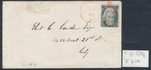 #93 ON COVER WITH RED CANCEL NEW YORK CITY, EX-FOSDYKE BP1113