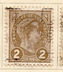 Luxembourg 1895 Early Issue Fine Used 1c. 240046