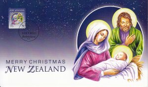 New Zealand 2012 Christmas Card Sc 2431 70c Holy Family
