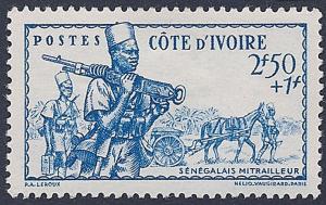 Ivory Coast 1941 Sc# B14