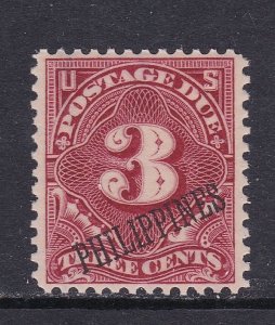 Philippines Scott J6, 1901 3c postage due, VF MNH. Scott $35