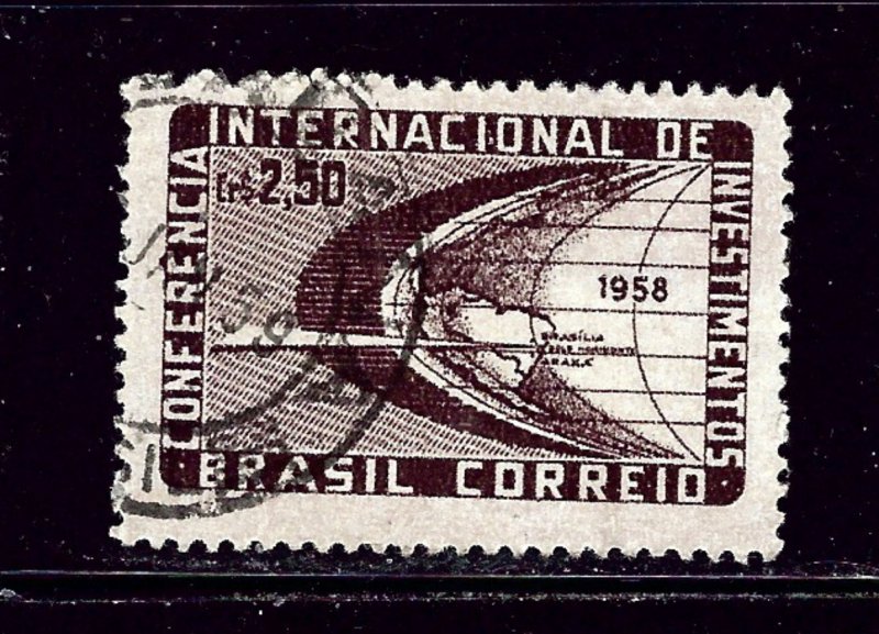 Brazil 873 Used 1958 issue