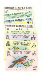 New Hebrides, French #292-299  Single (Complete Set)