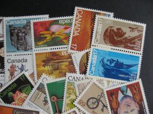 CANADA stock breakup 50 MNH all different stamps Part 2 of 4 check them out!