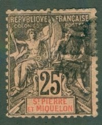 St. Pierre 70 USED CV $3.75 BIN $1.75