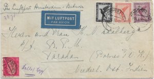 Hanover, Germany to Tarakan, Borneo, NEI Airmail (56568)