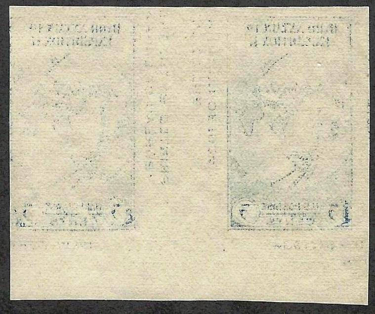 US. 768.  Mint. Pair with vertical gutter. (0658)