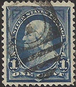 # 264 Blue Used Ben Franklin