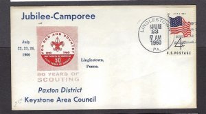 1960 Scouts Linglestown PA Keystone Area Council BSA Jubilee-Camporee #60-131