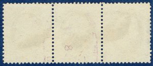 [0888] 1882 Scott#209 10¢ brown Strip of 3 used