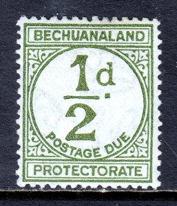 Bechuanaland - Scott #J4 - MH - Pen on reverse - SCV $6.75