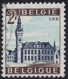 Belgium - 1966 - Scott #650 - used - on luminescent paper