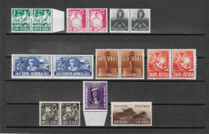 SOUTH AFRICA 1941/6 SG 88/96 MNH Cat £60