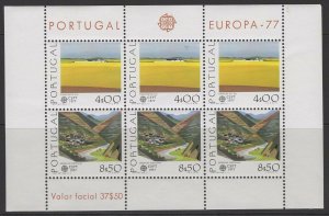 PORTUGAL SGMS1655 1977 EUROPA MNH