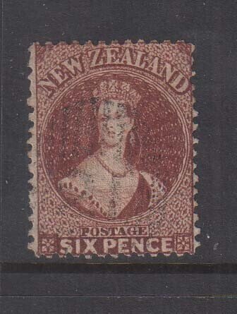 New Zealand FFQ Chalon 6d SG 122a FU