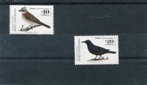 Chile 1998 BIRDS OF ANTARCTIC set 2v Perforated Mint (NH)