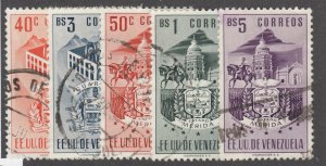 VENEZUELA #566//575 USED SET