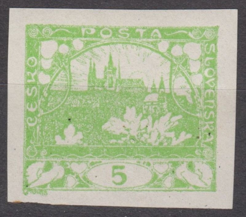Czechoslovakia Scott #2 1918 MH