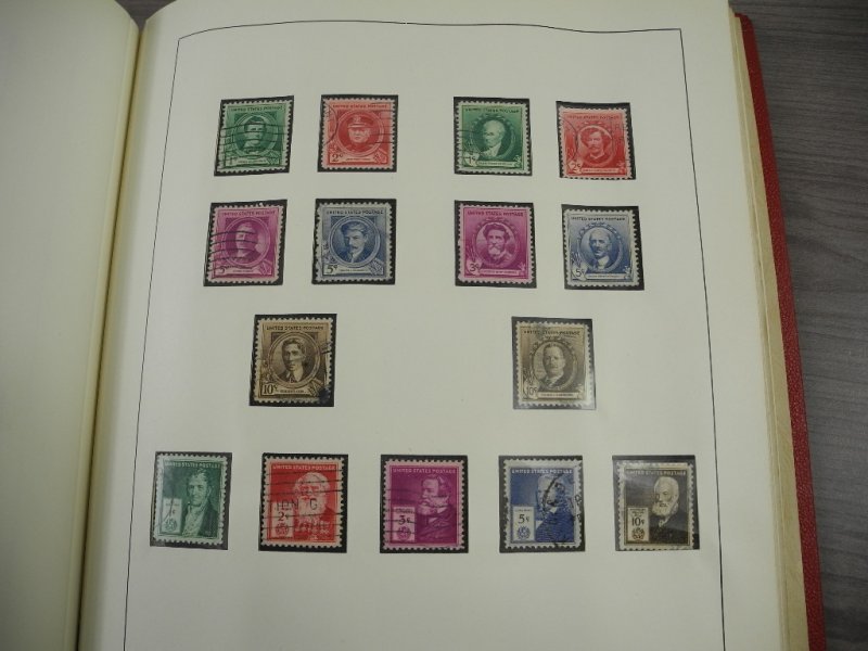 US, Amazing Stamp Collection in a Lindner Hingeless album