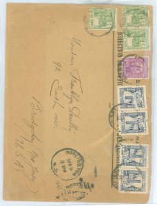 Tunisia  1932 cover to US