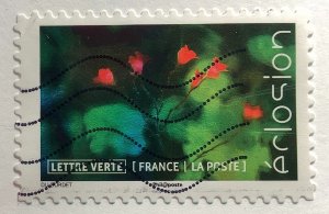 France 2019 Scott 5652 used - Eclosions, Flowers In Bloom