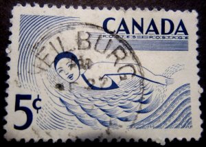 Canada #366 CDS Cancel Neilburg, SK {ebhs57}